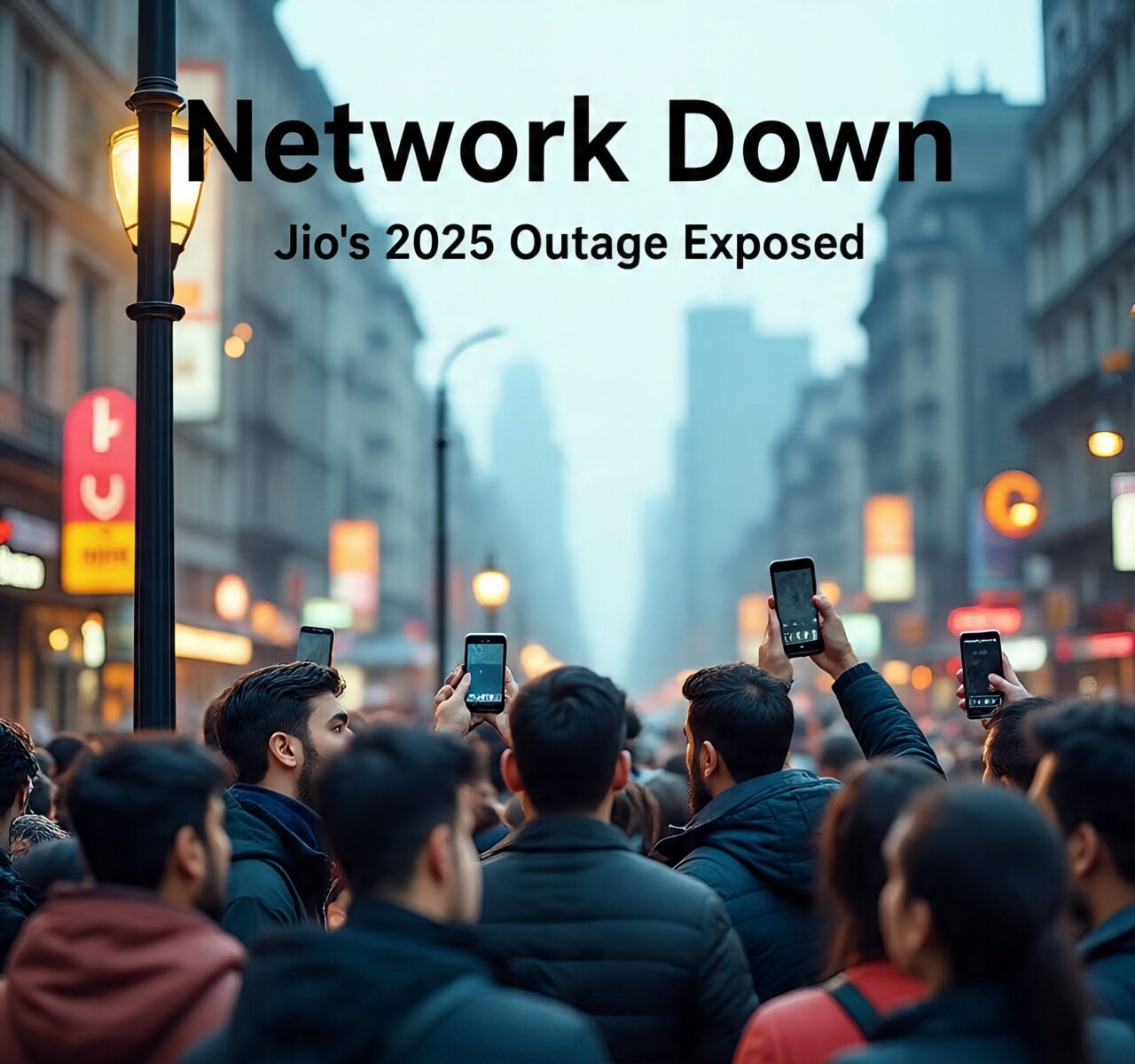 Network Down: Jio’s 2025 Outage Exposed